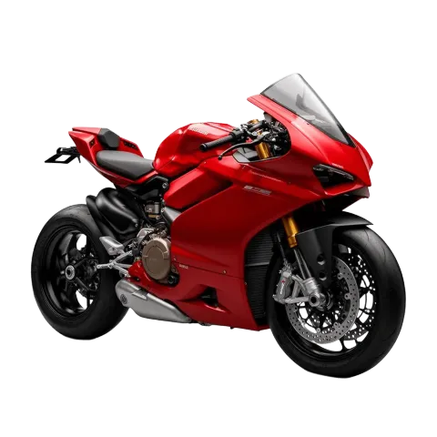 Motocicleta esportiva monitorada