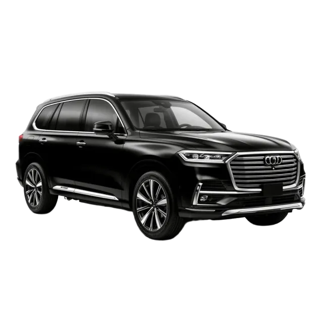 SUV preto monitorado